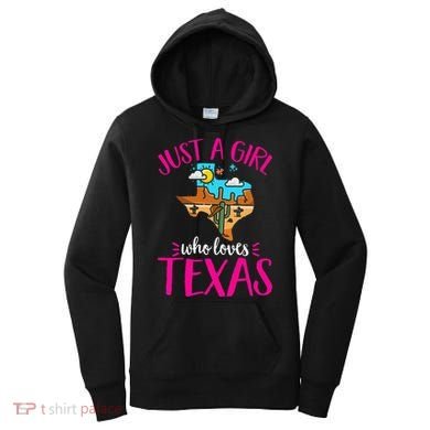 Texas Home Love Texan Who Loves Her Texas Women's Hoodie