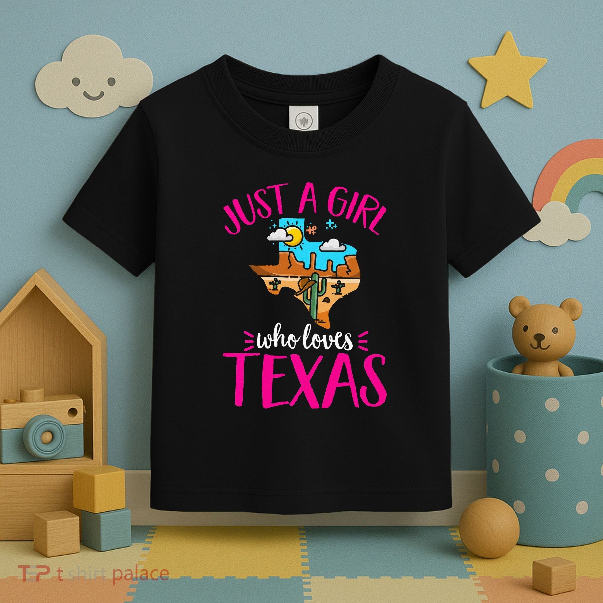 Texas Home Love Texan Who Loves Her Texas Toddler T-Shirt