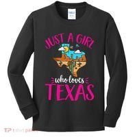 Texas Home Love Texan Who Loves Her Texas Kids Long Sleeve Shirt thumb 0