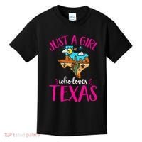 Texas Home Love Texan Who Loves Her Texas Kids T-Shirt thumb 0