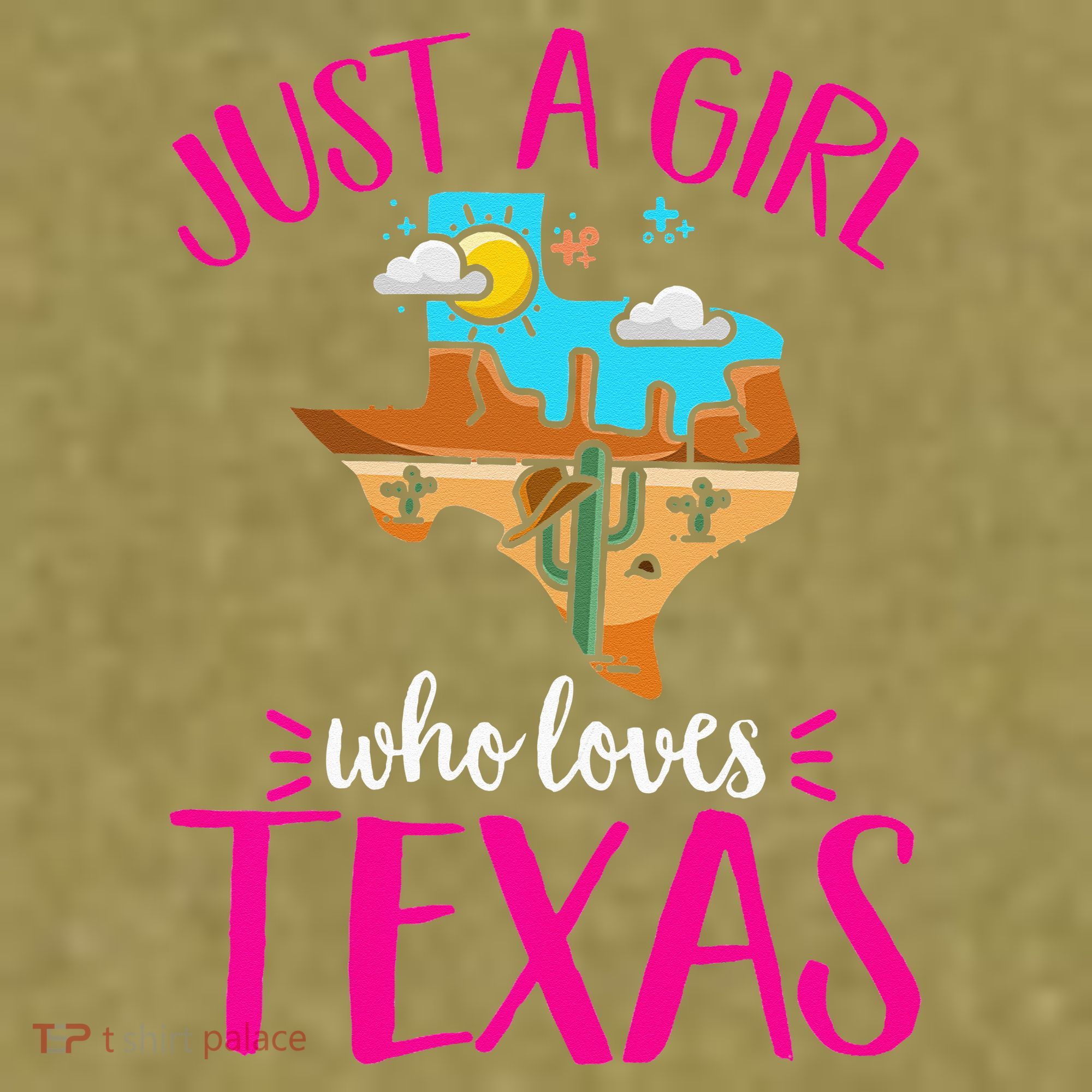 Texas Home Love Texan Who Loves Her Texas Garment-Dyed Women's Muscle Tee