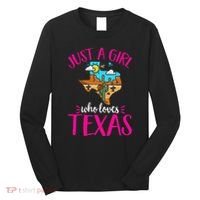 Texas Home Love Texan Who Loves Her Texas Long Sleeve Shirt thumb 0