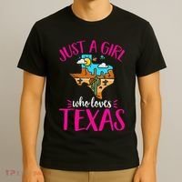 Texas Home Love Texan Who Loves Her Texas T-Shirt thumb 3