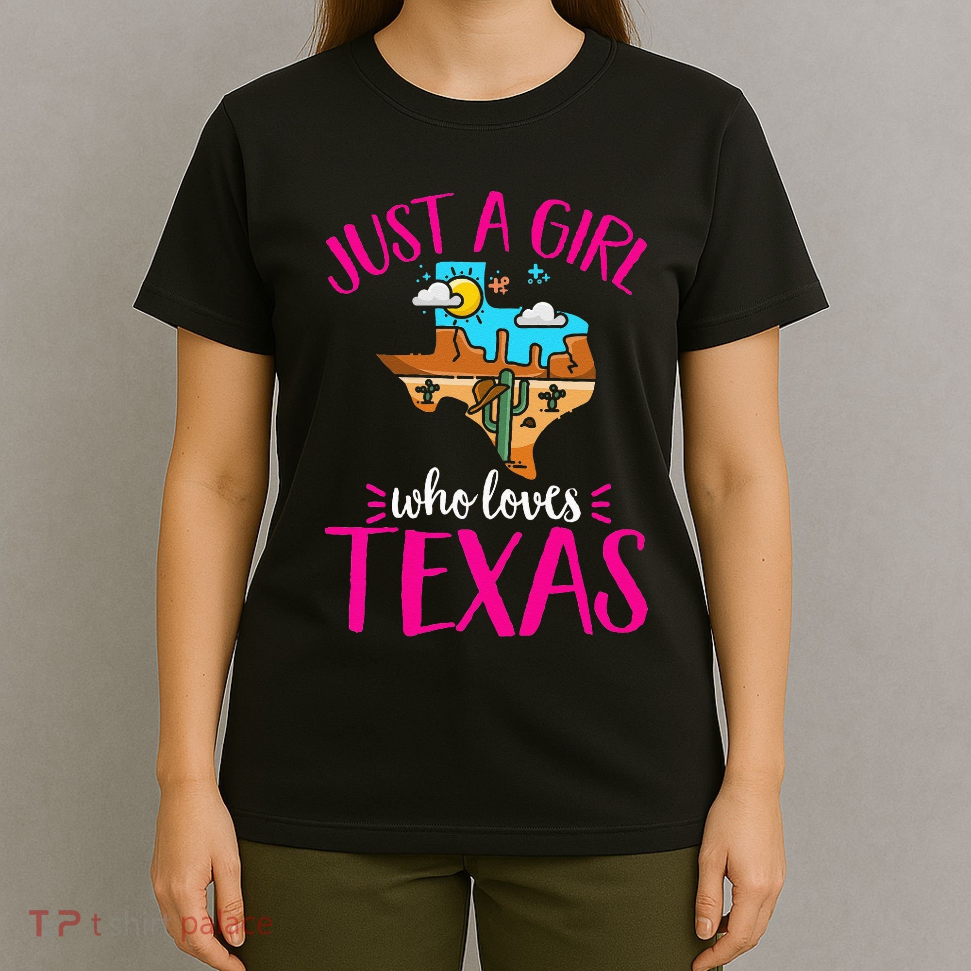 Texas Home Love Texan Who Loves Her Texas T-Shirt