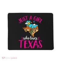 Texas Home Love Texan Who Loves Her Texas Mousepad thumb 0