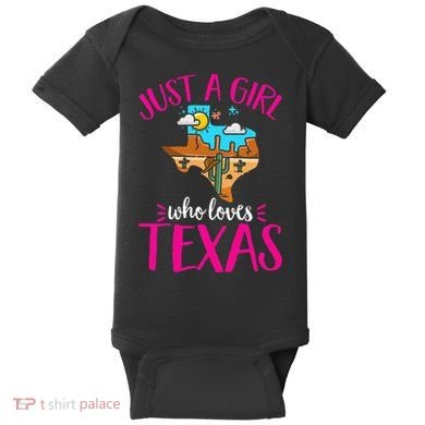 Texas Home Love Texan Who Loves Her Texas Baby Bodysuit