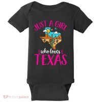 Texas Home Love Texan Who Loves Her Texas Baby Bodysuit thumb 0