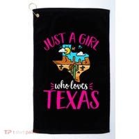 Texas Home Love Texan Who Loves Her Texas Golf Towel thumb 0