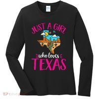 Texas Home Love Texan Who Loves Her Texas Women's Long Sleeve Shirt thumb 0