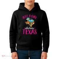 Texas Home Love Texan Who Loves Her Texas Kids Hoodie thumb 4