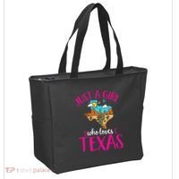 Texas Home Love Texan Who Loves Her Texas Tote Bag thumb 2