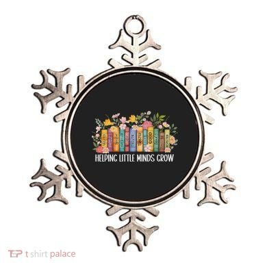 Teacher Helping Little Minds Grow Back To School First Day Ornament