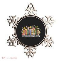 Teacher Helping Little Minds Grow Back To School First Day Ornament thumb 0