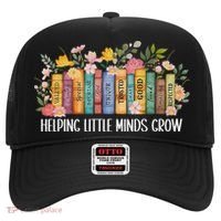 Teacher Helping Little Minds Grow Back To School First Day Hat thumb 0