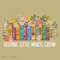 Teacher Helping Little Minds Grow Back To School First Day Mousepad thumb 1