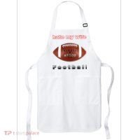 The Hate My Wife Football Apron thumb 0