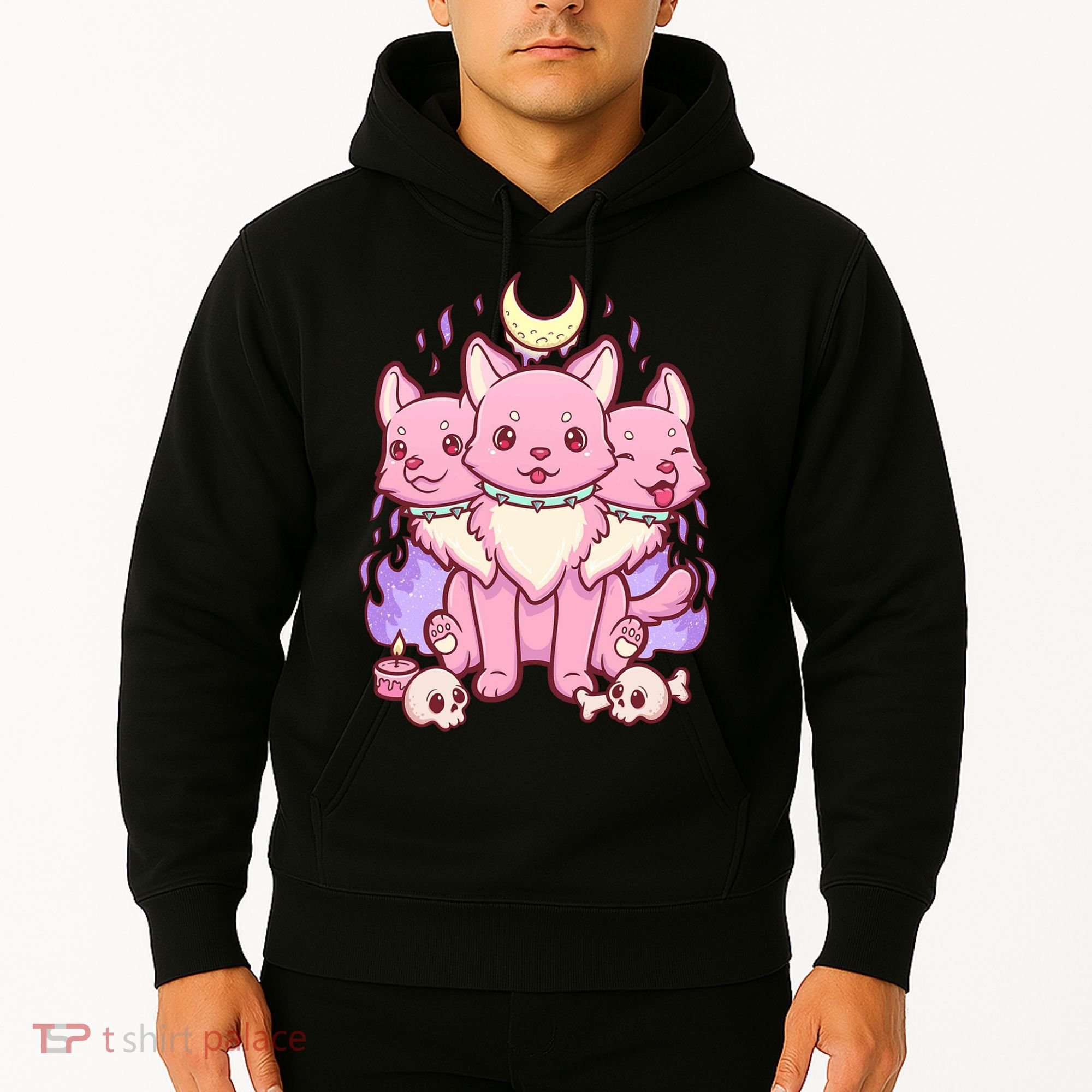 Three Headed Moon Dogs Hoodie