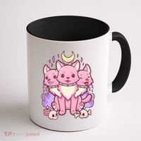 Three Headed Moon Dogs Coffee Mug thumb 1