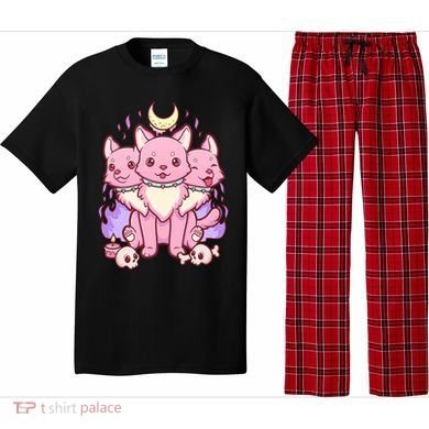 Three Headed Moon Dogs Pajama Set