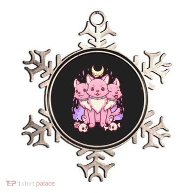 Three Headed Moon Dogs Ornament