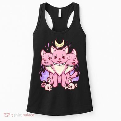 Three Headed Moon Dogs Women's Tank Top