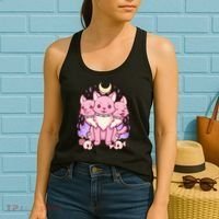 Three Headed Moon Dogs Women's Tank Top thumb 2