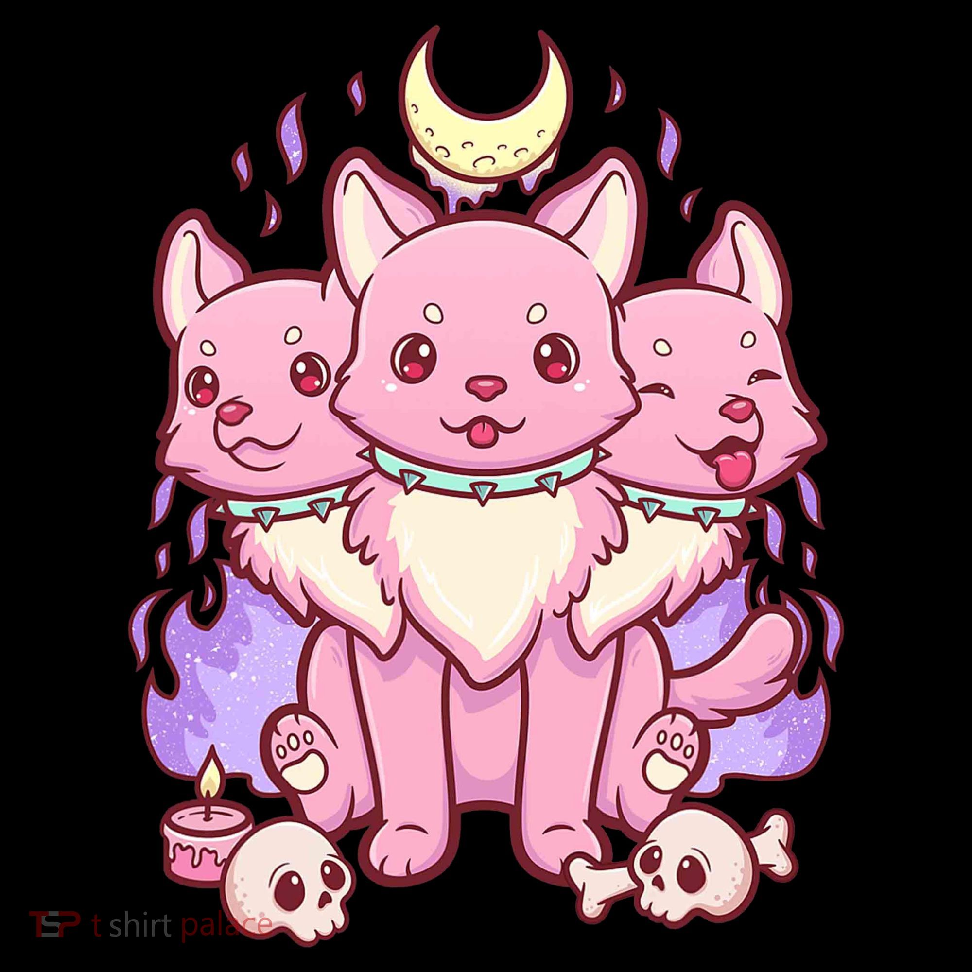 Three Headed Moon Dogs Tank Top