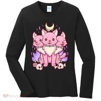 Three Headed Moon Dogs Women's Long Sleeve Shirt thumb 0