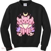 Three Headed Moon Dogs Kids Sweatshirt thumb 0