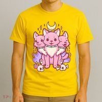 Three Headed Moon Dogs T-Shirt thumb 3