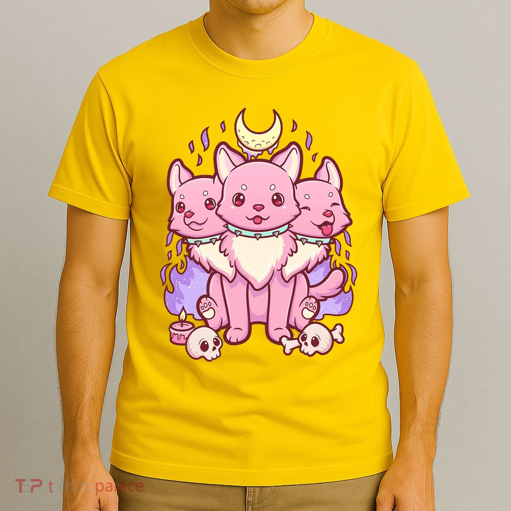 Three Headed Moon Dogs T-Shirt