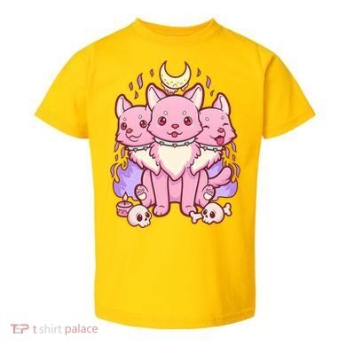 Three Headed Moon Dogs Toddler T-Shirt