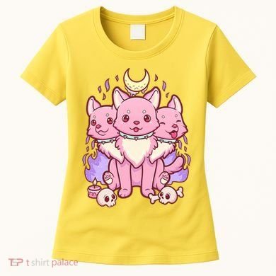 Three Headed Moon Dogs Women's T-Shirt