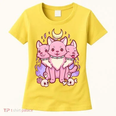 Three Headed Moon Dogs Women's T-Shirt