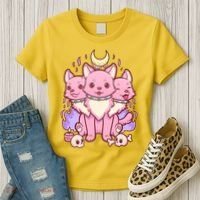 Three Headed Moon Dogs Women's T-Shirt thumb 3
