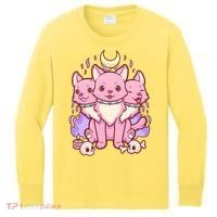Three Headed Moon Dogs Kids Long Sleeve Shirt thumb 0