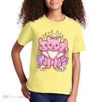 Three Headed Moon Dogs Kids T-Shirt thumb 2