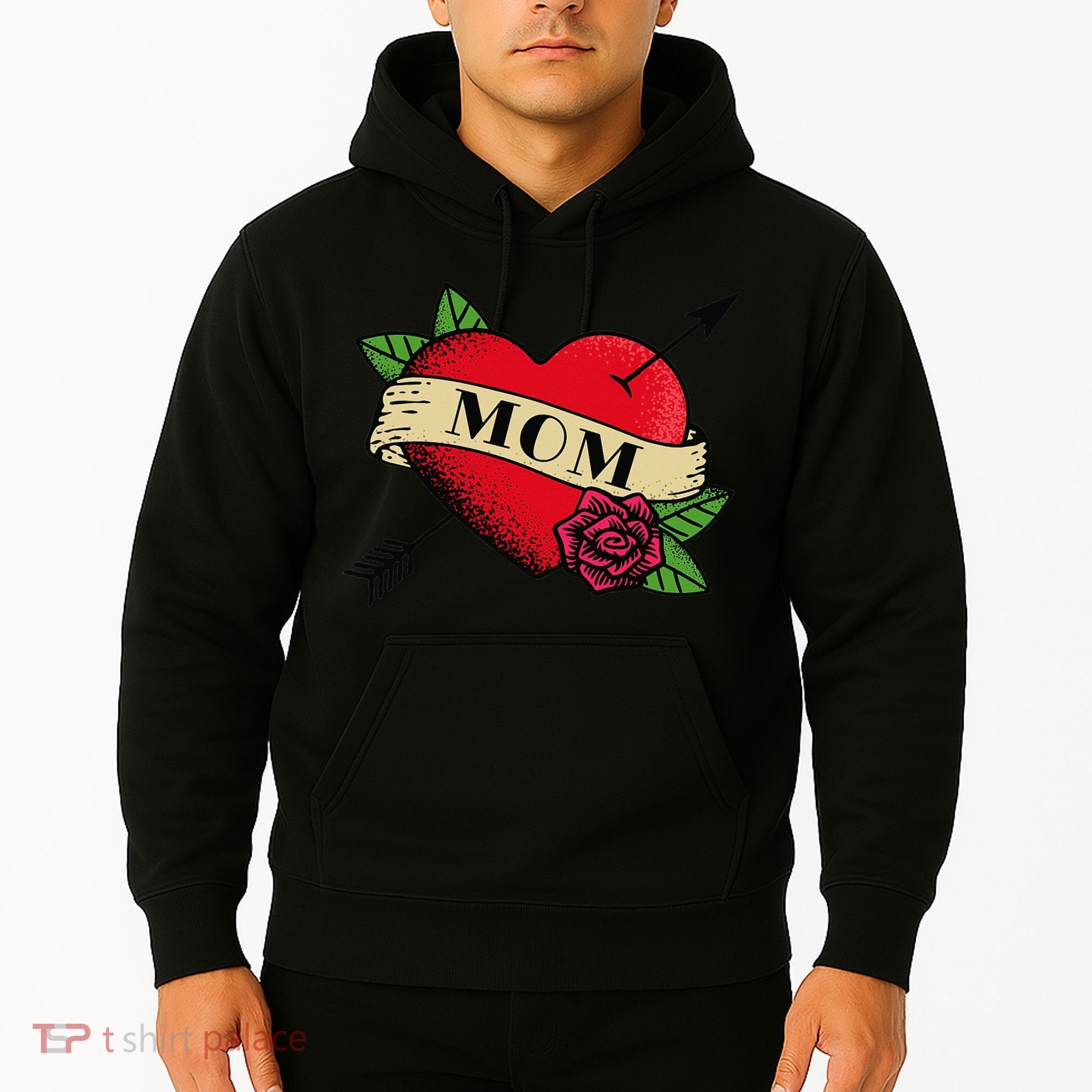 Tattoo Heart Mom Hoodie