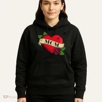 Tattoo Heart Mom Hoodie thumb 5