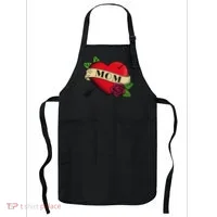 Tattoo Heart Mom Apron thumb 0
