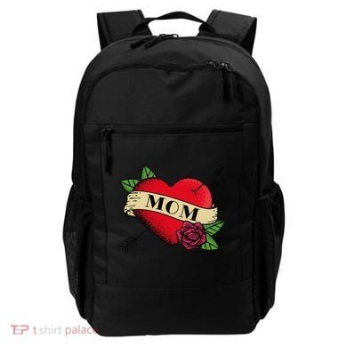 Tattoo Heart Mom Backpack