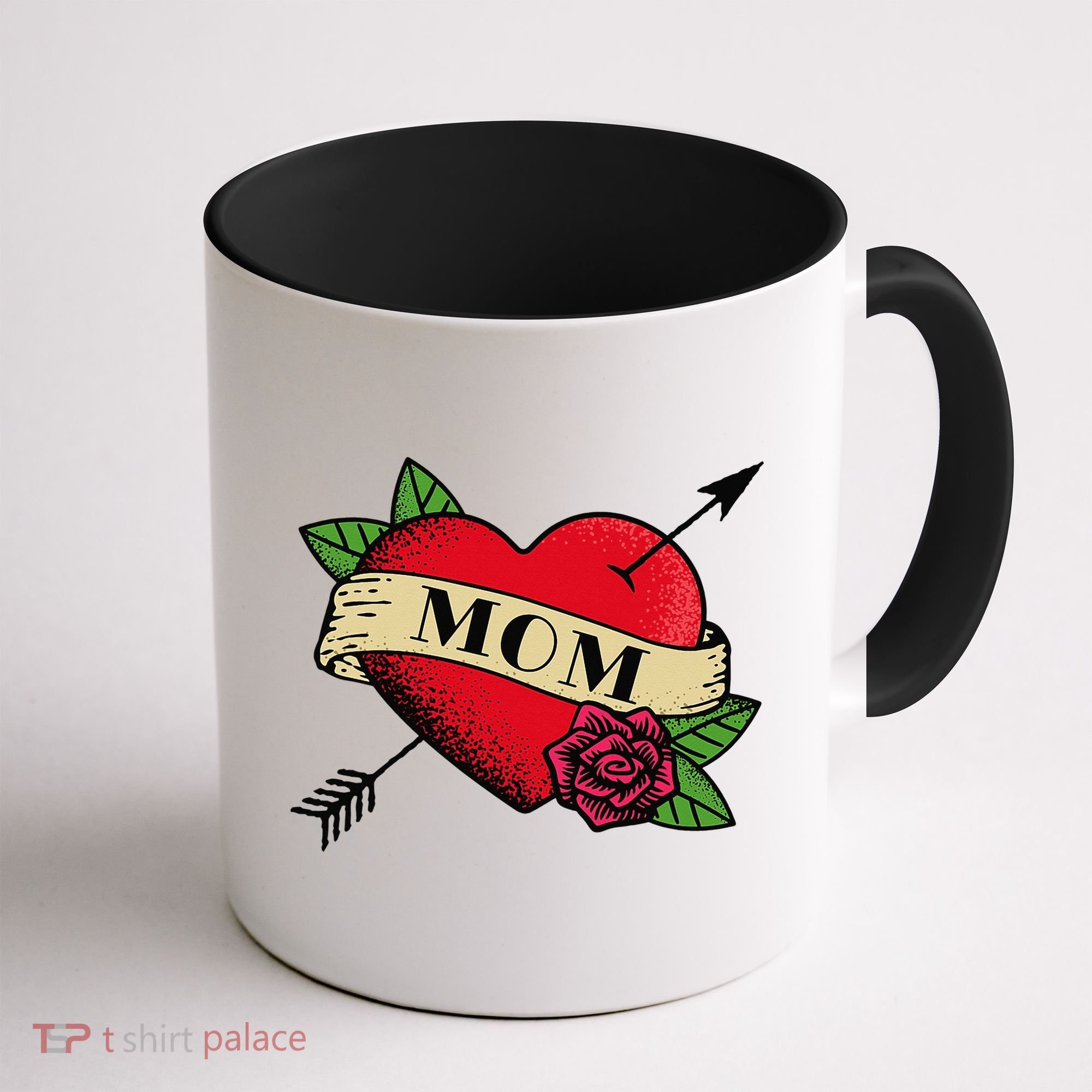 Tattoo Heart Mom Coffee Mug