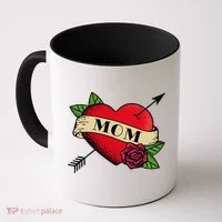 Tattoo Heart Mom Coffee Mug thumb 0