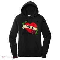 Tattoo Heart Mom Women's Hoodie thumb 0