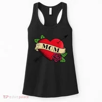 Tattoo Heart Mom Women's Tank Top thumb 0