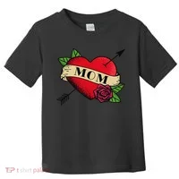 Tattoo Heart Mom Toddler T-Shirt thumb 0