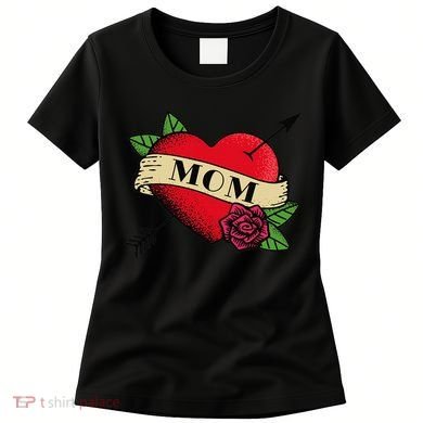 Tattoo Heart Mom Women's T-Shirt