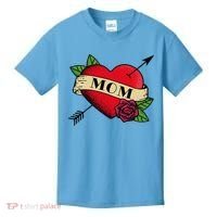 Tattoo Heart Mom Kids T-Shirt thumb 0