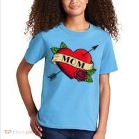 Tattoo Heart Mom Kids T-Shirt thumb 2