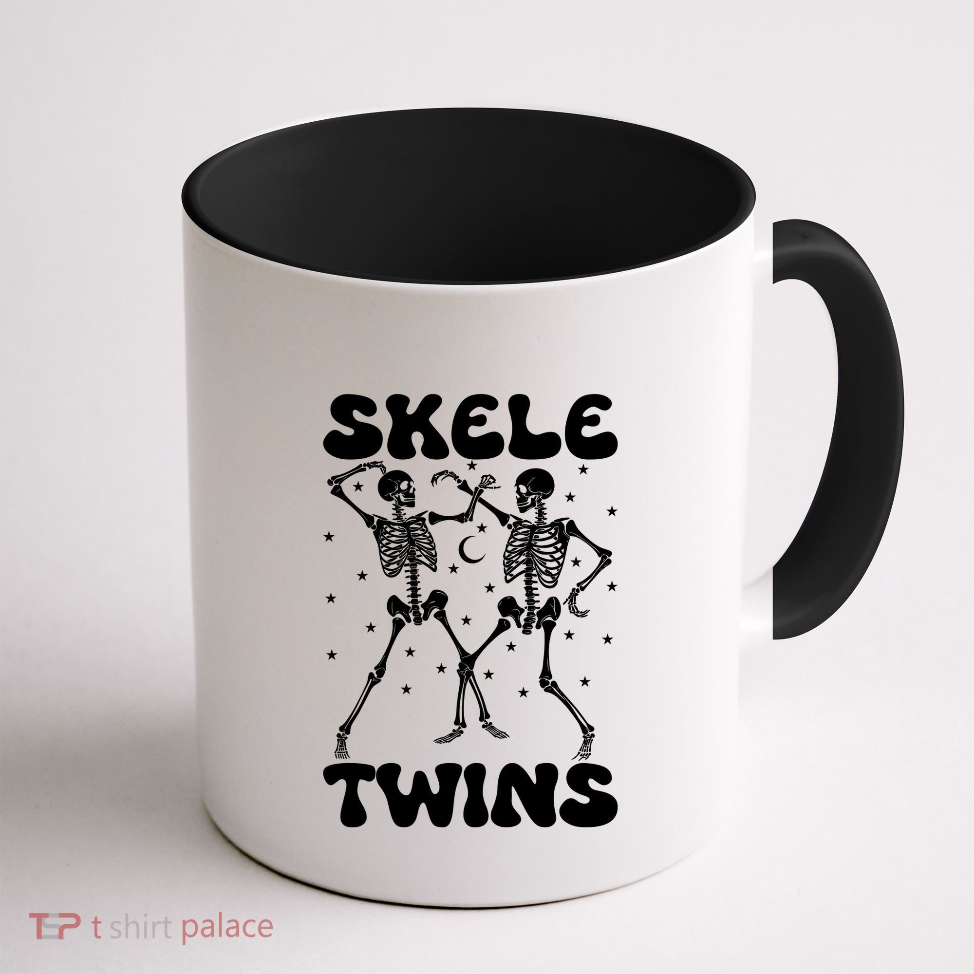 Twins Halloween Matching Skeletwins Coffee Mug